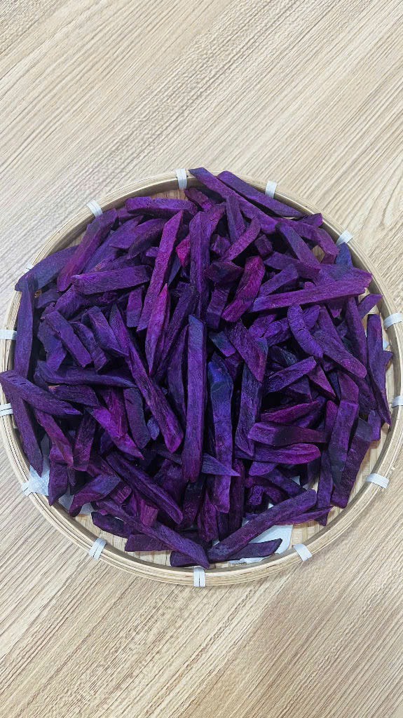 KHOAI LANG TÍM SỢI LỚN XK (Túi 500G)