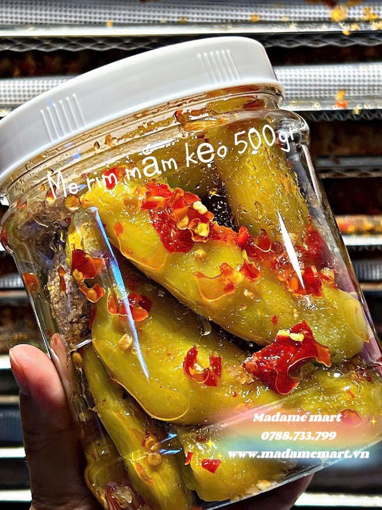 ME GIÒN RIM MẮM KẸO (Hủ 500G)
