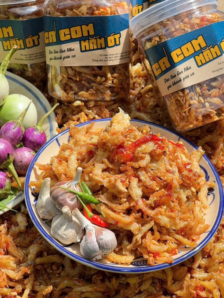 CÁ CƠM MẮM TỎI (HỦ 300G)