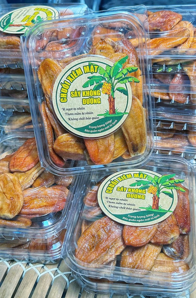 CHUỐI XIÊM MẬT SẤY KHÔNG ĐƯỜNG