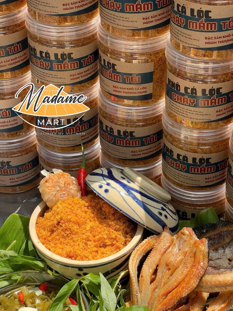 KHÔ CÁ LÓC CHÁY KẸO