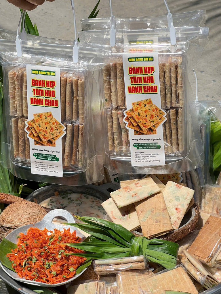 BÁNH KẸP TÔM KHÔ