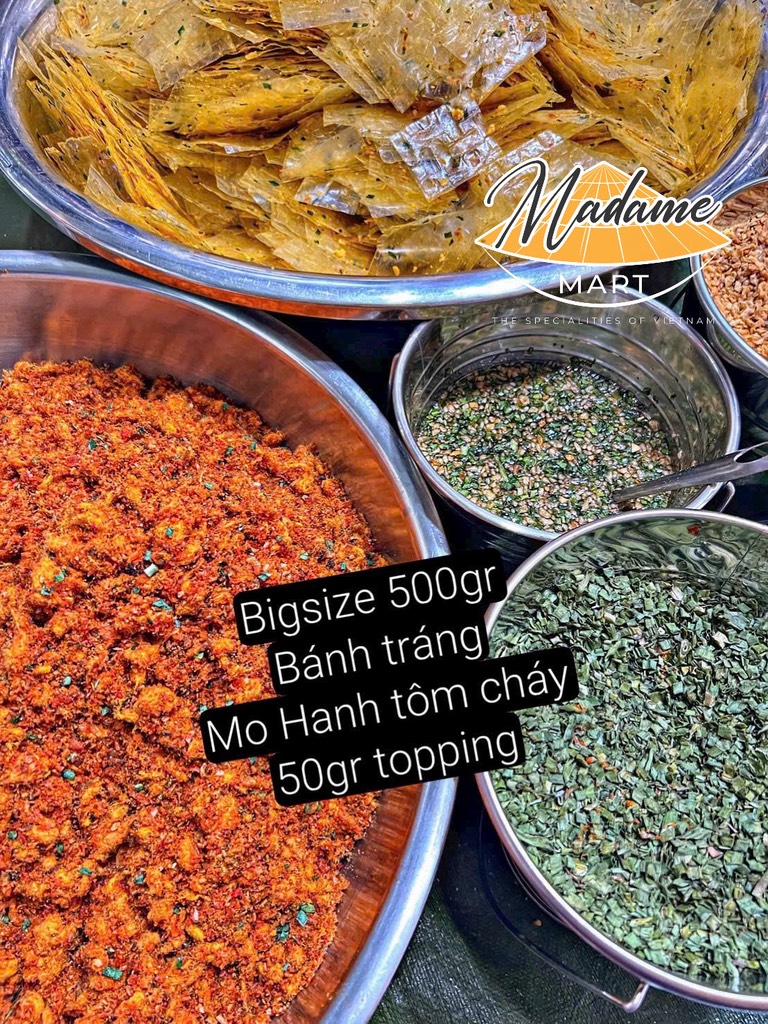 BÁNH TRÁNG MỠ HÀNH TÔM CHÁY