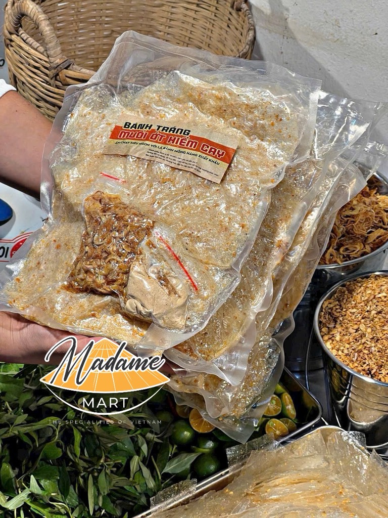 BÁNH TRÁNG MUỐI ỚT HIỂM CAY