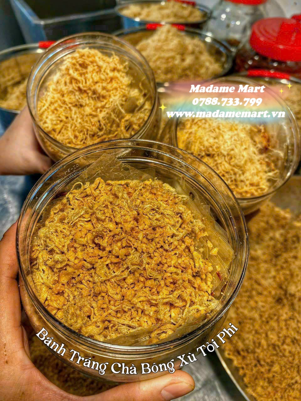 BÁNH TRÁNG CHÀ BÔNG XÙ TỎI