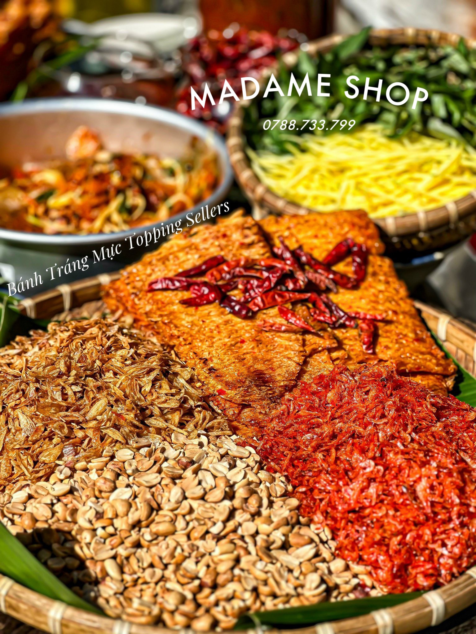 BÁNH TRÁNG MỰC TOPPING SELLERS