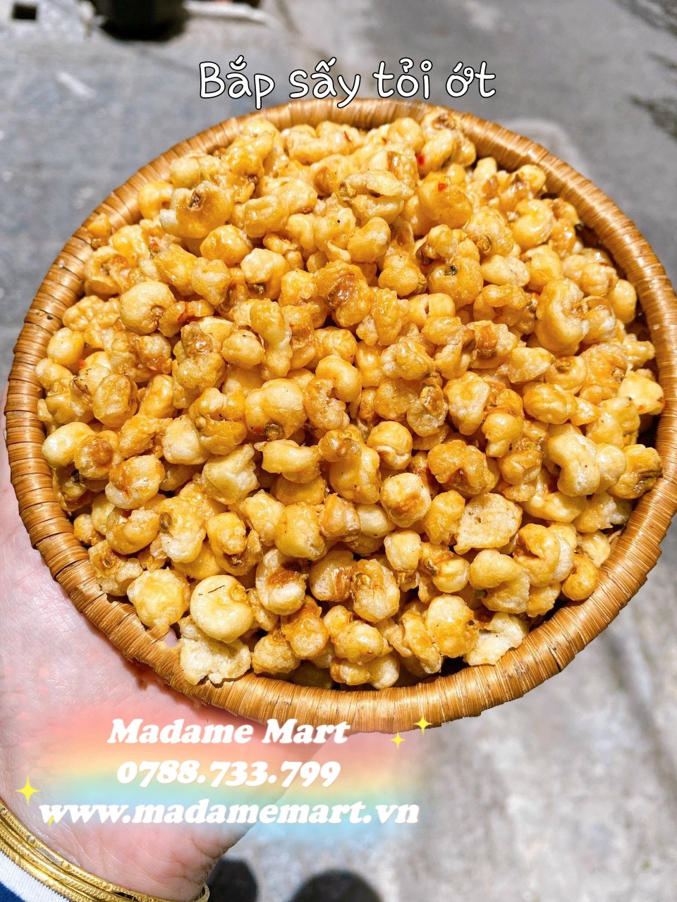 BẮP TỎI ỚT (HỦ 350G)