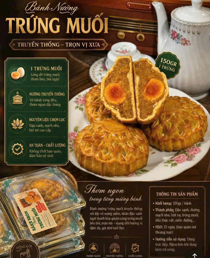 BÁNH KHÓM NƯỚNG TRỨNG MUỐI