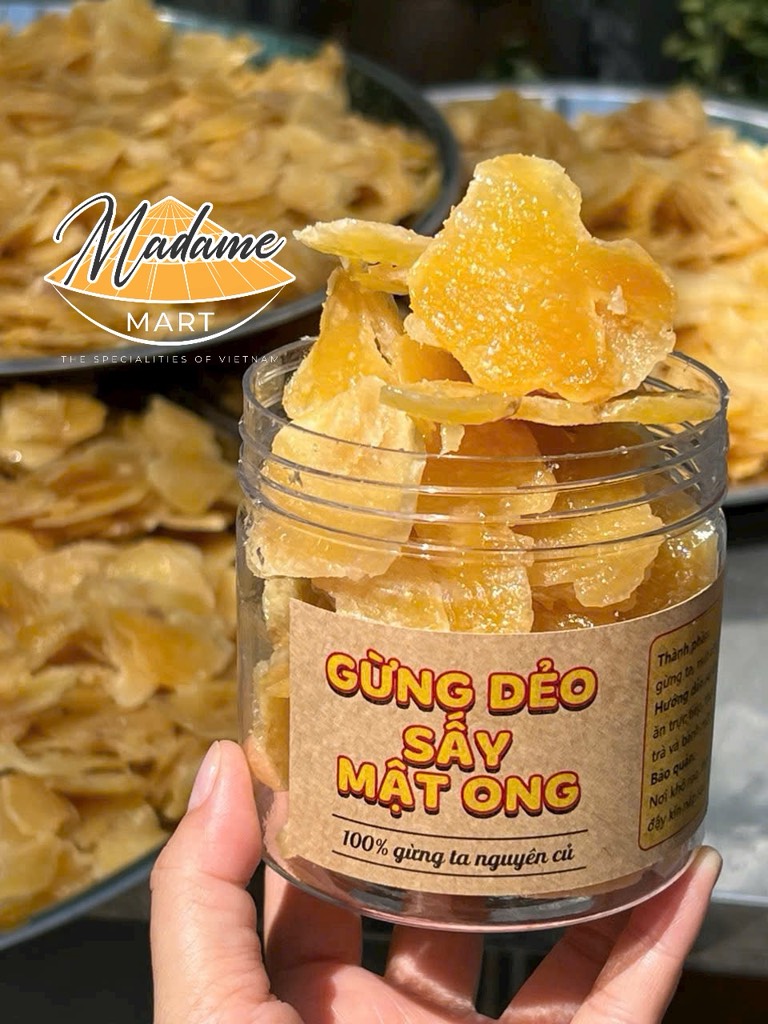 GỪNG SẤY DẺO MẬT ONG