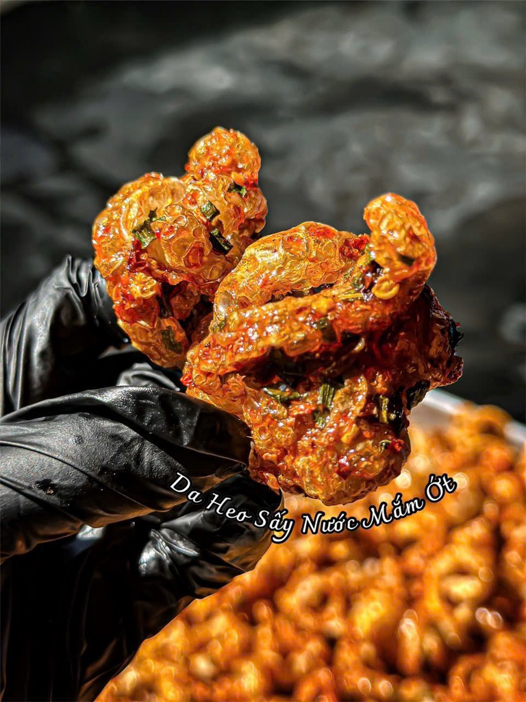 DA HEO SẤY NƯỚC MẮM ỚT (Gói 250G)