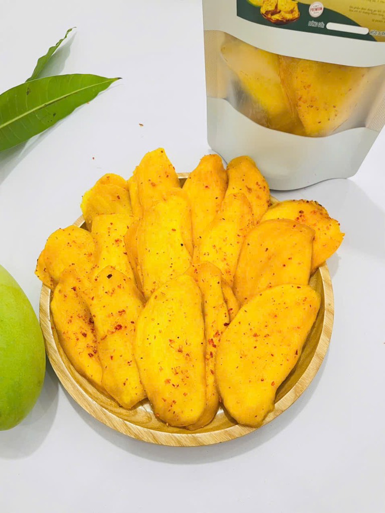 XOÀI SẤY DẺO MUỐI ỚT (Túi 500G)