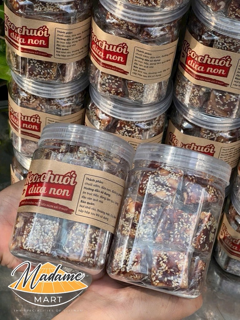 CHUỐI DỪA NON ĐƯỜNG PHÈN