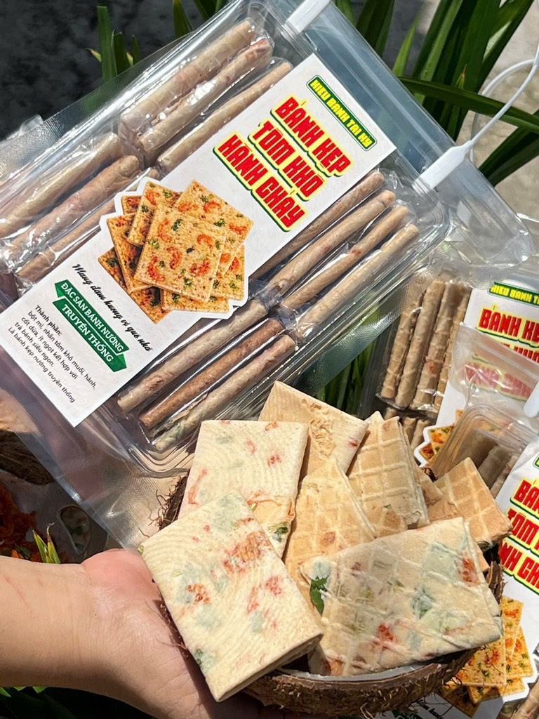 BÁNH KẸP TÔM KHÔ