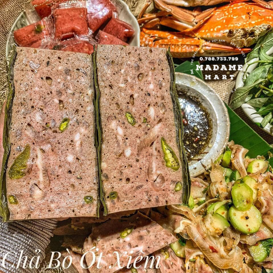 CHẢ BÒ ỚT XIÊM