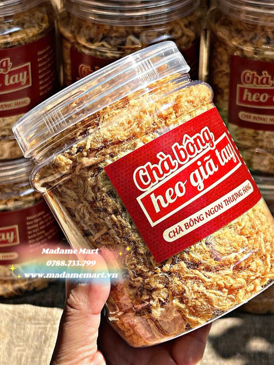 CHÀ BÔNG HEO GIÃ TAY (Hũ 250G)