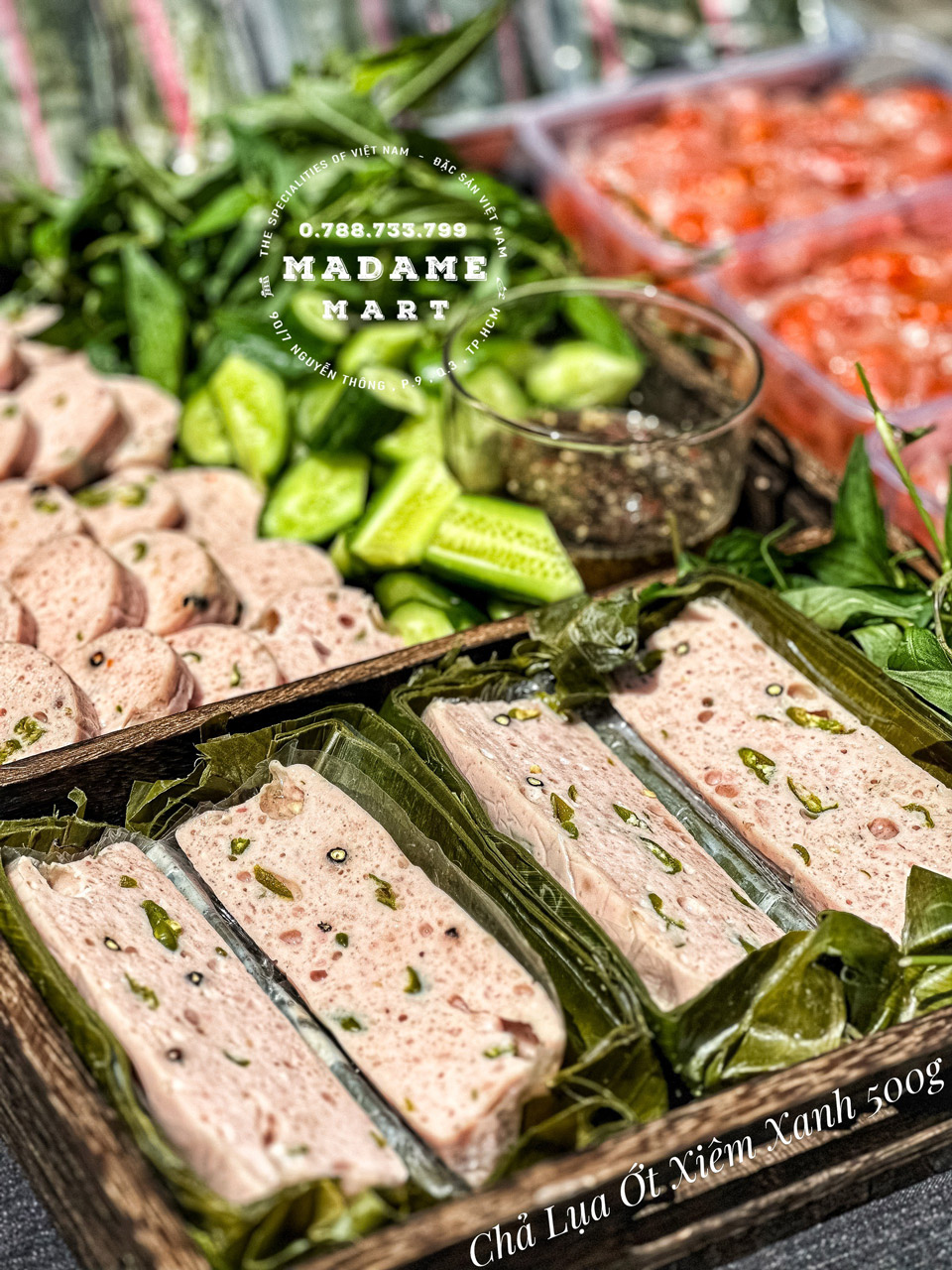 CHẢ LỤA ỚT XIÊM XANH