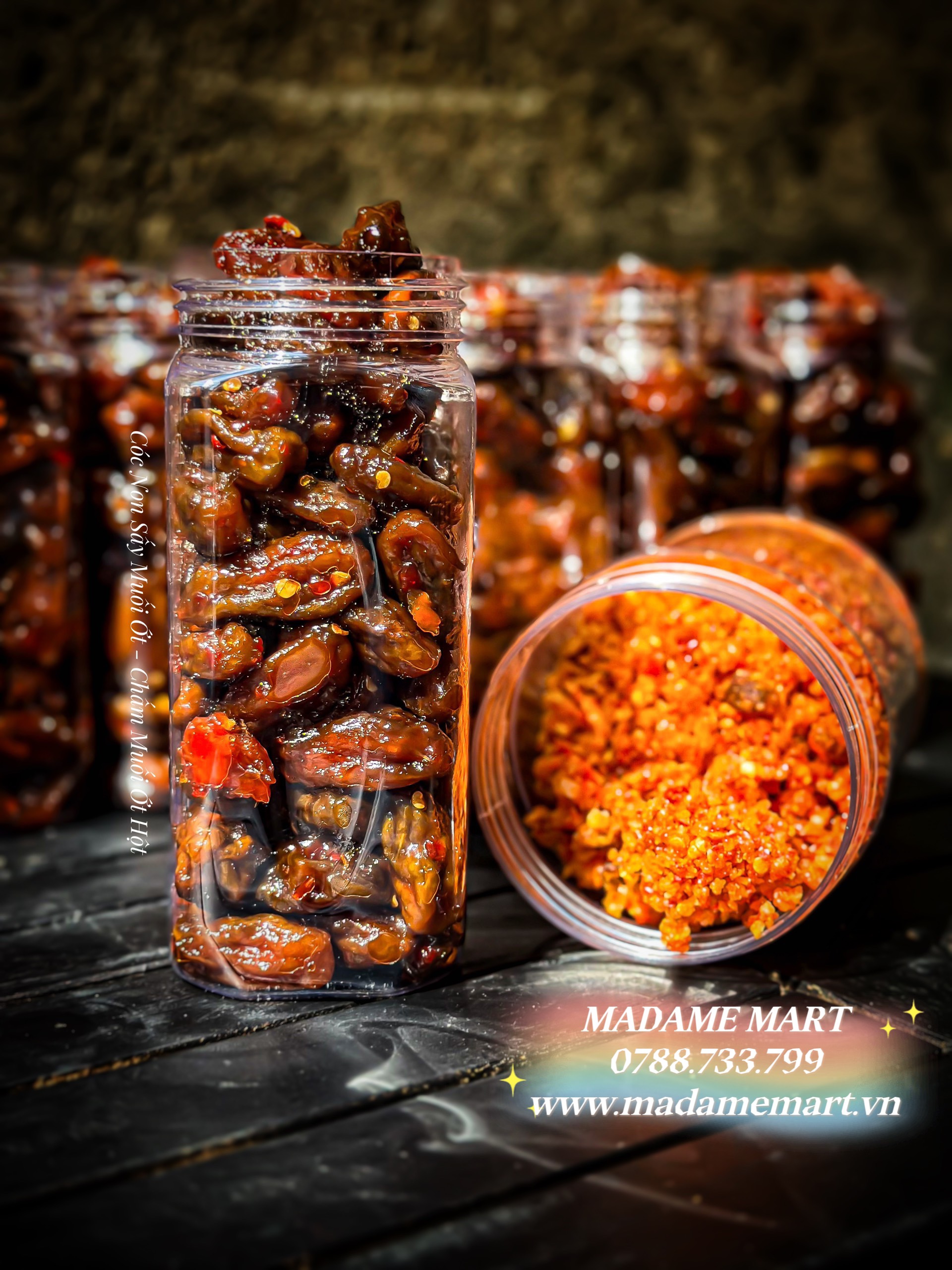 CÓC MUỐI ỚT 500G (Kèm Muối Ớt Hột)