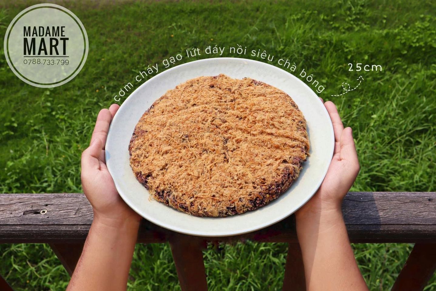 CƠM CHÁY GẠO LỨT CHÀ BÔNG ĐÁY NỒI 500G