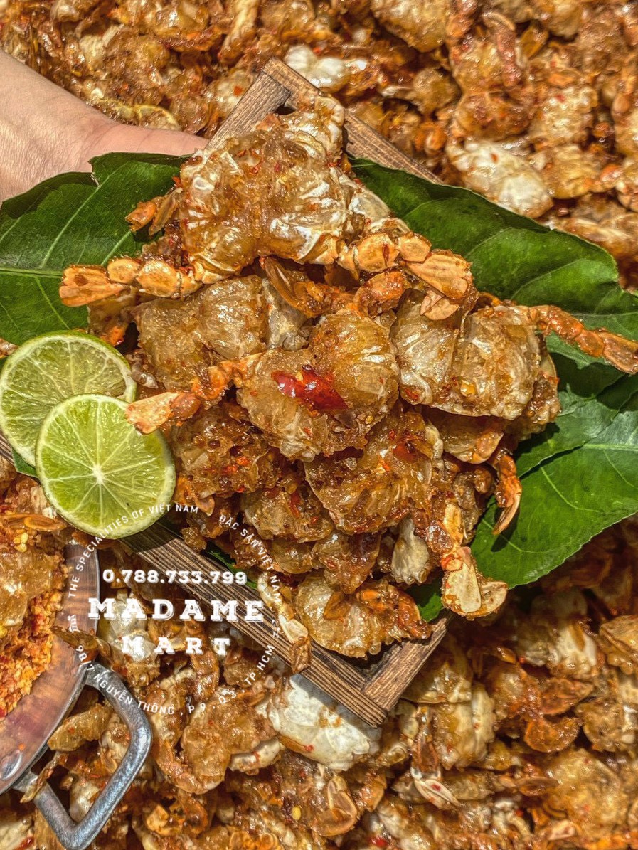 CUA SỮA RANG MUỐI TÔM