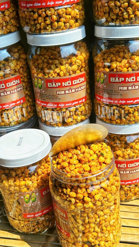 BẮP GIÒN RIM MẮM HÀNH