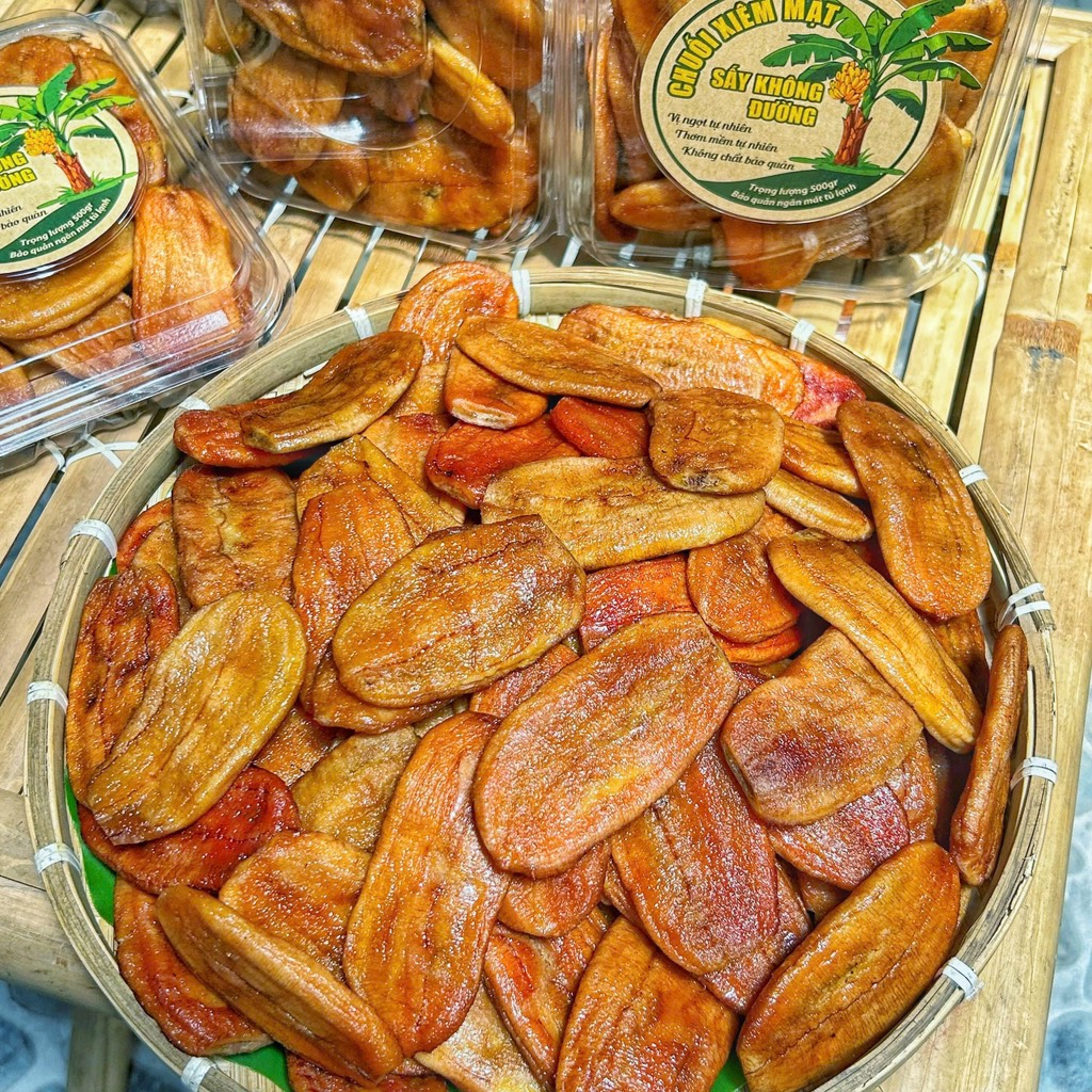 CHUỐI XIÊM MẬT SẤY KHÔNG ĐƯỜNG