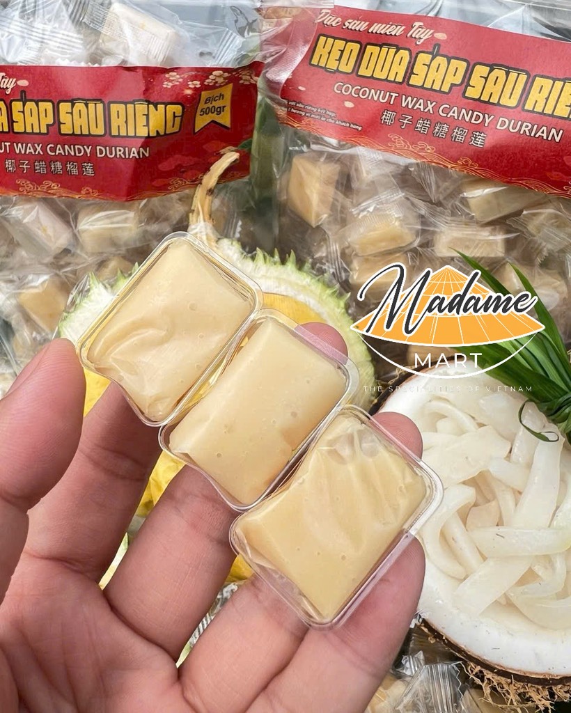KẸO DỪA SÁP SẦU RIÊNG