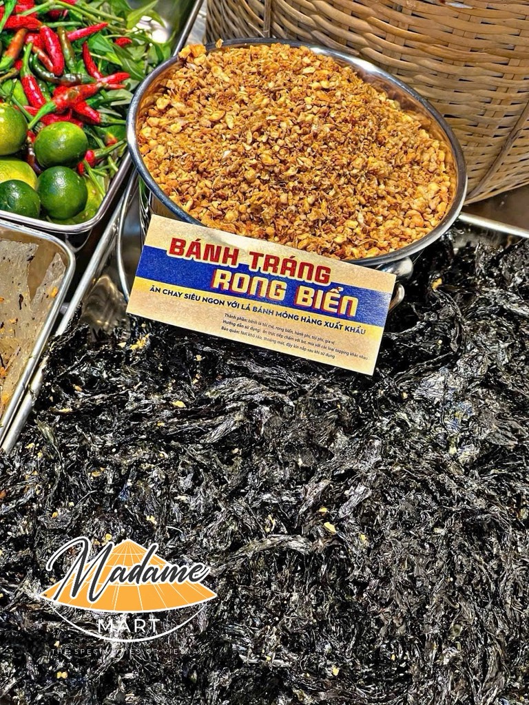 BÁNH TRÁNG RONG BIỂN XUẤT KHẨU (Túi 300G)