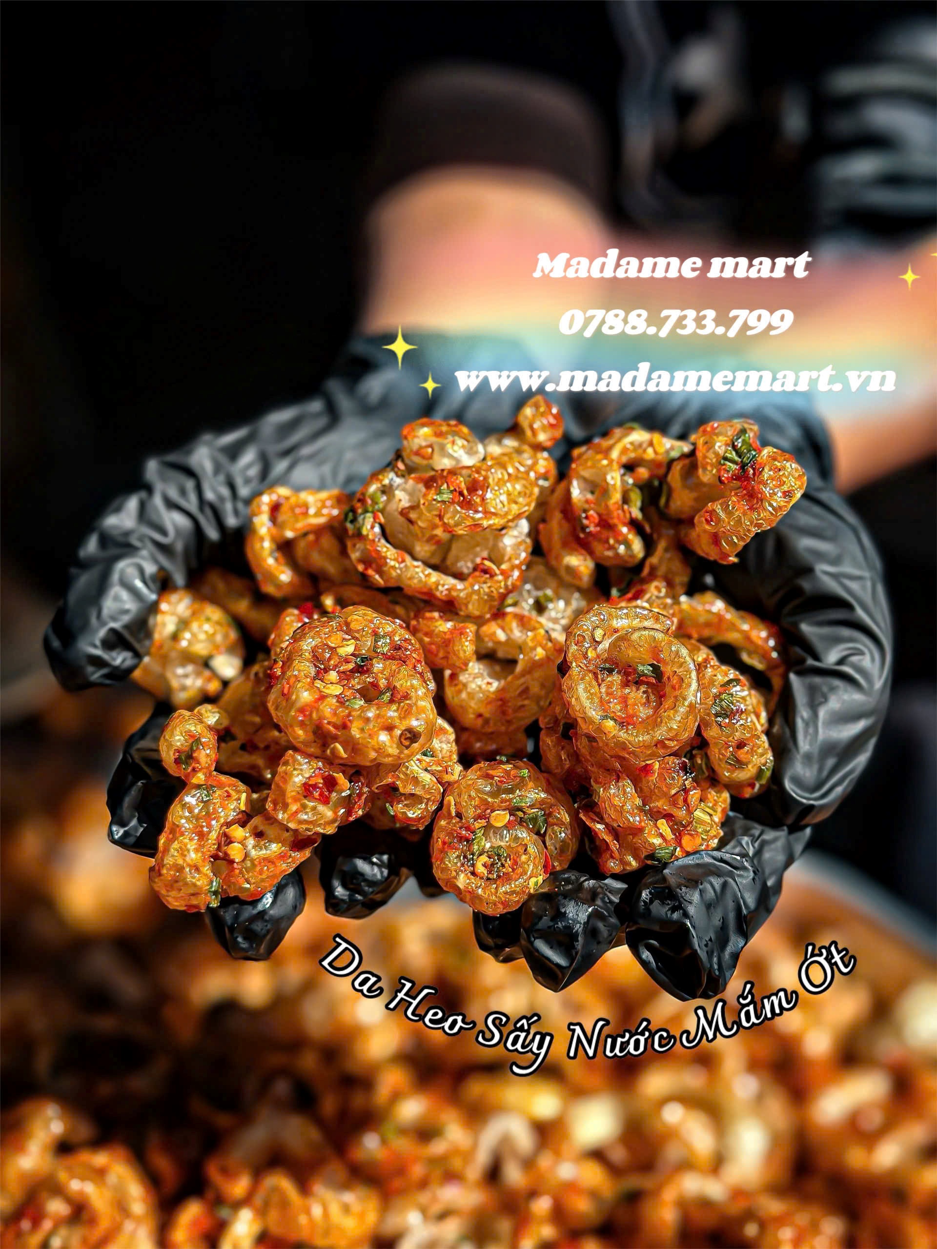 DA HEO SẤY NƯỚC MẮM ỚT (Gói 250G)