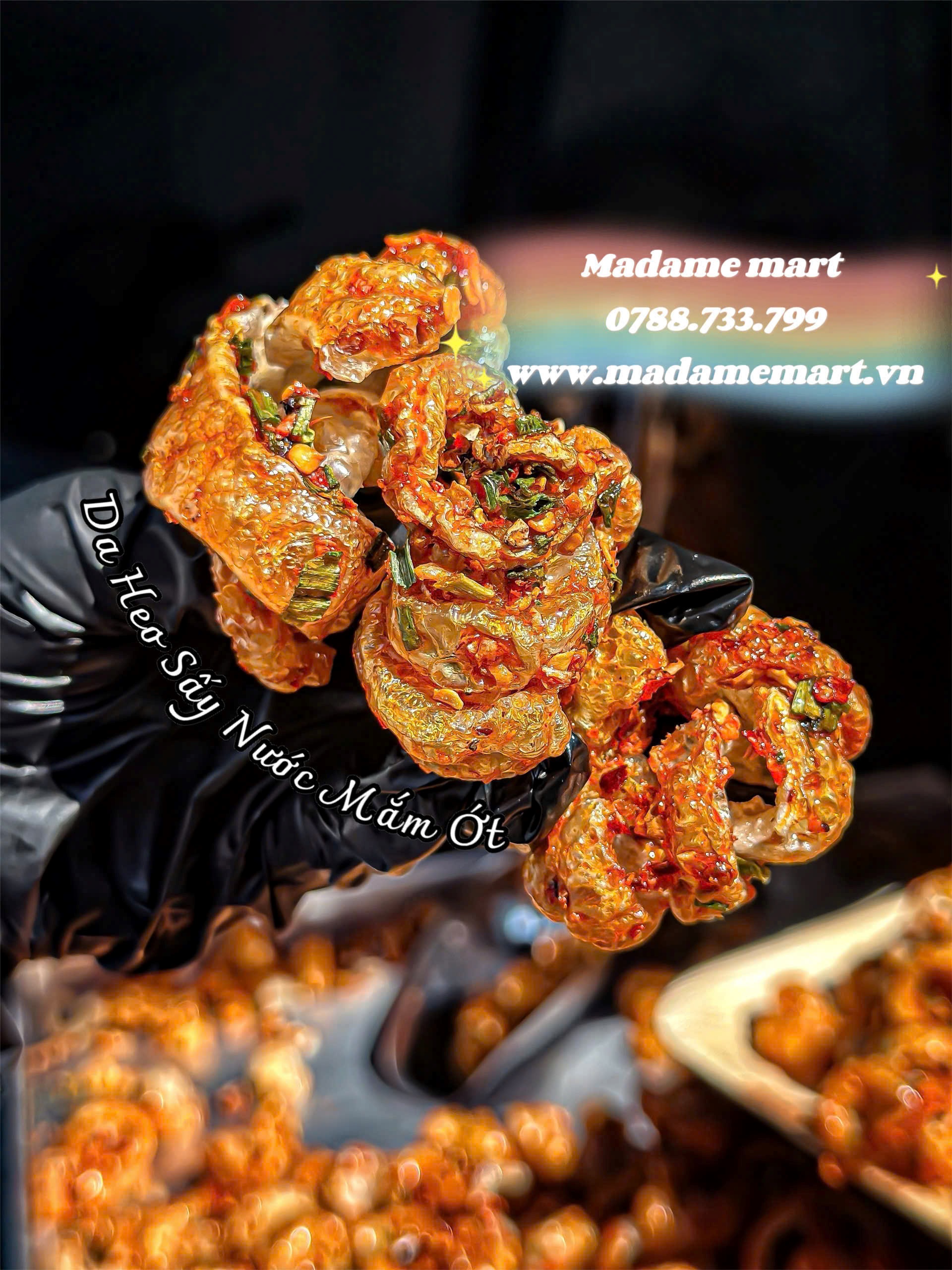 DA HEO SẤY NƯỚC MẮM ỚT (Gói 250G)