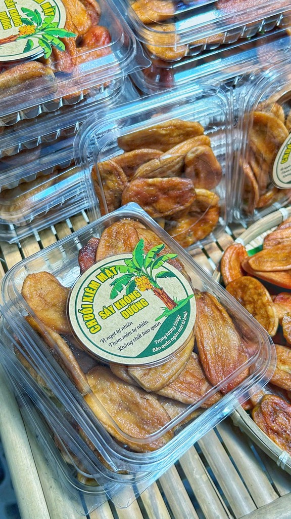 CHUỐI XIÊM MẬT SẤY KHÔNG ĐƯỜNG