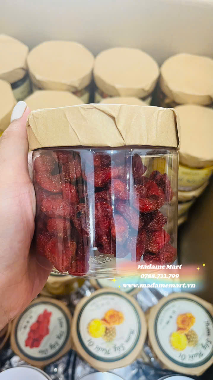 DÂU TÂY SẤY DẺO DALAT (Hủ 250G)