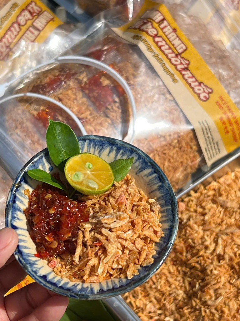 BÁNH TRÁNG TÉP GIÒN HÀNH PHI