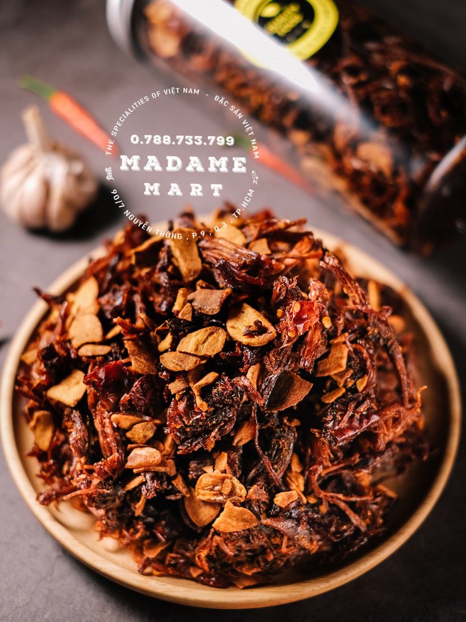 KHÔ HEO CHÁY TỎI