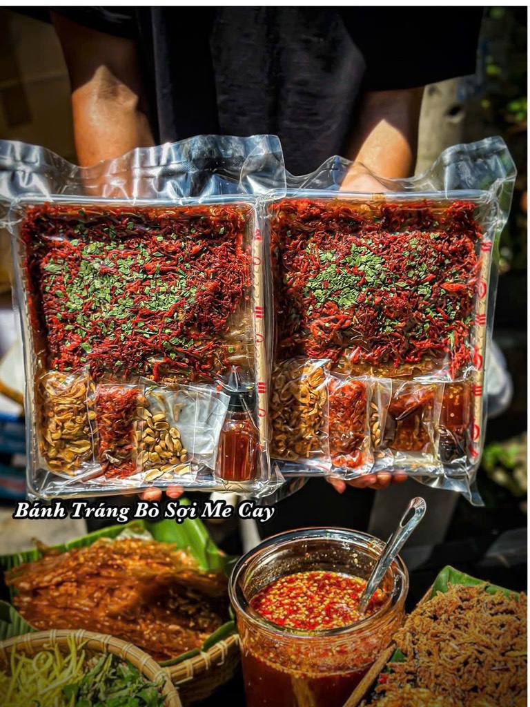 TRÁNG BÒ ME CAY