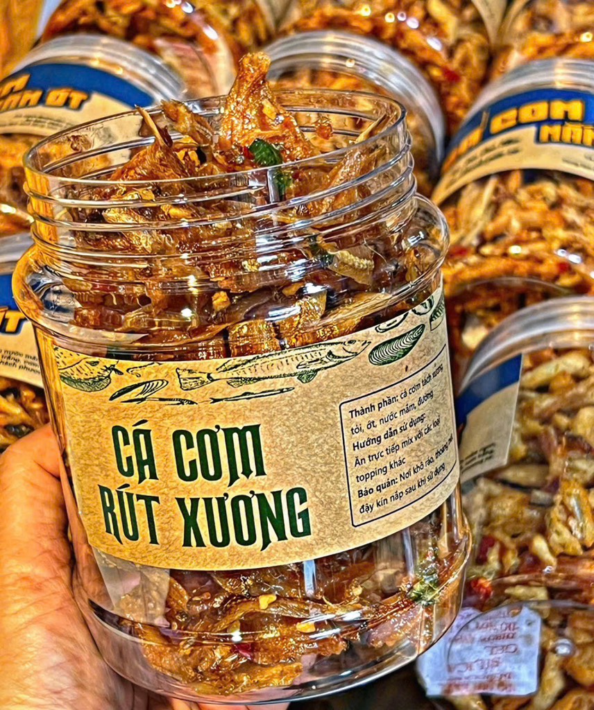 CÁ CƠM RÚT XƯƠNG SẤY GIÒN