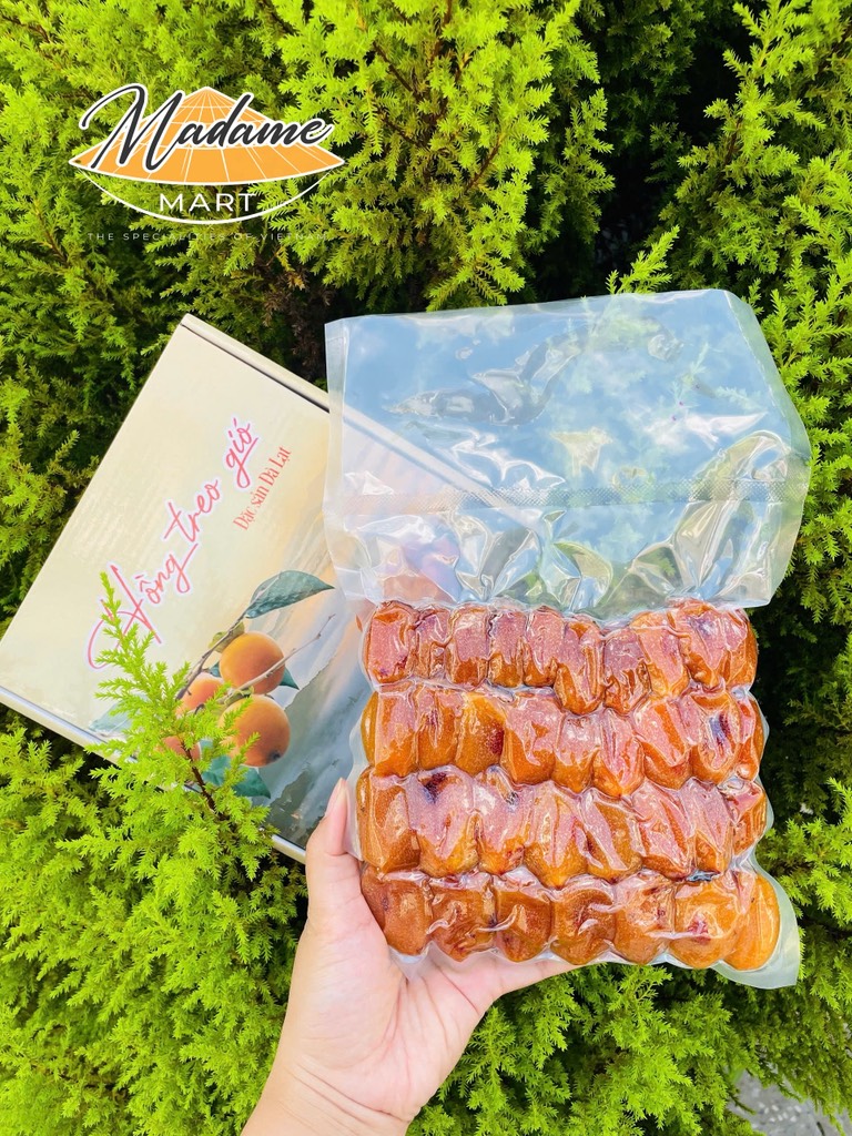HỒNG TREO SẤY GIÓ DALAT (HỘP 500G)