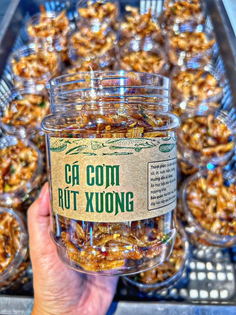 CÁ CƠM RÚT XƯƠNG SẤY GIÒN