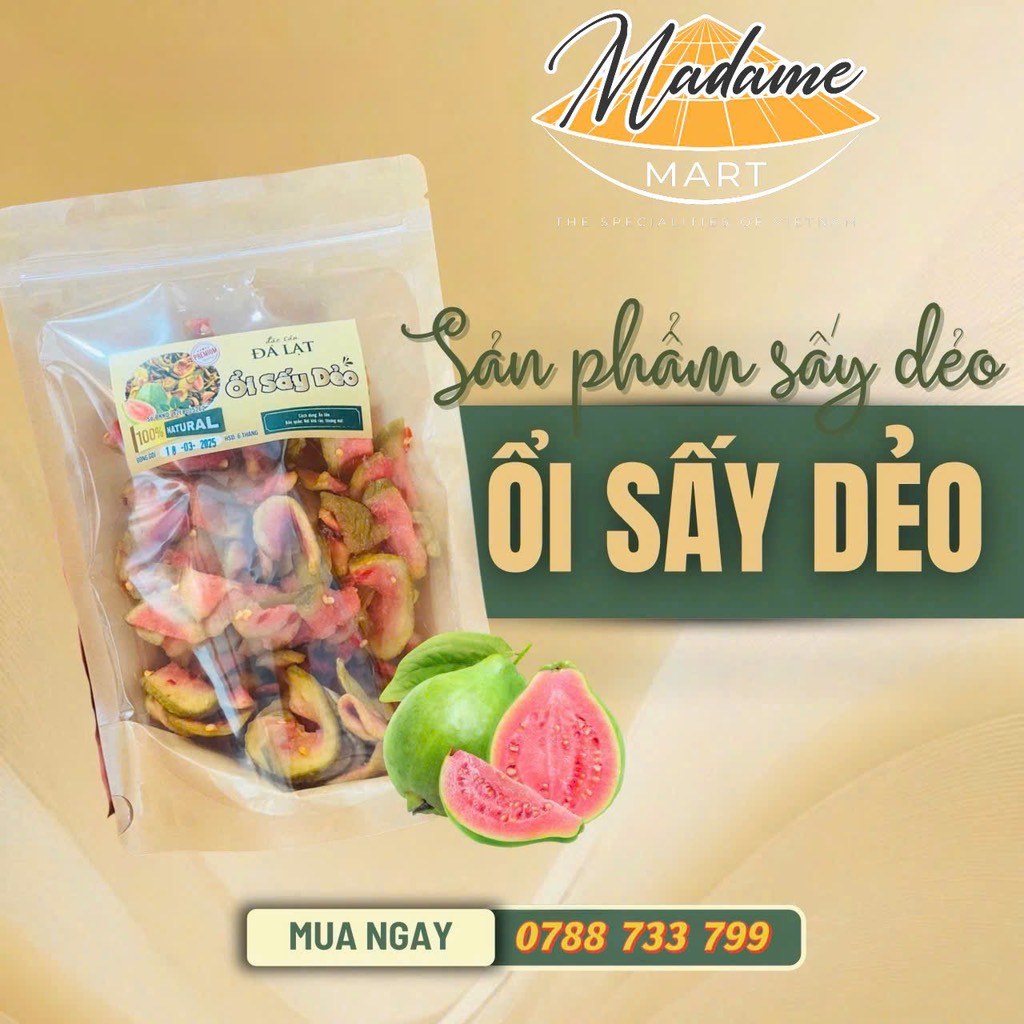 ỔI XÁ LỊ SẤY MUỐI ỚT