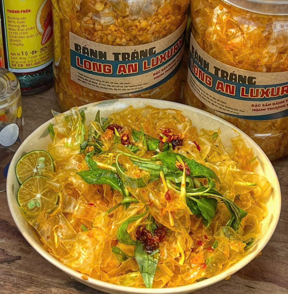 BÁNH TRÁNG SATE LONG AN (HỦ 400G)