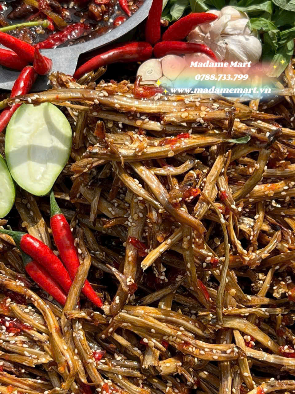 KHÔ CÁ KÈO RIM MẮM KẸO (Hộp 400G)