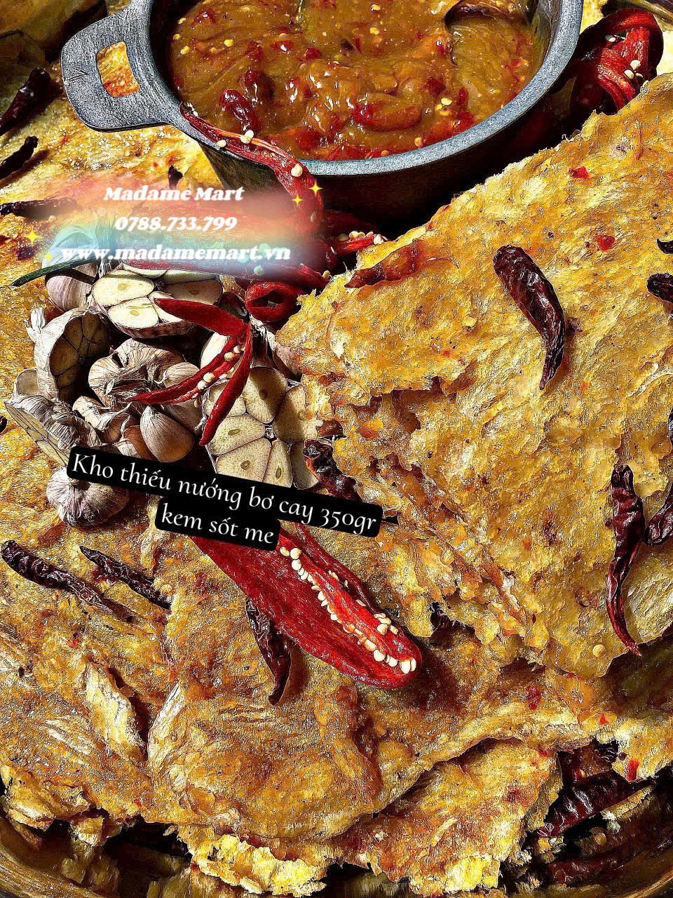 THIỀU CÁN BƠ CAY (Hộp 300G)