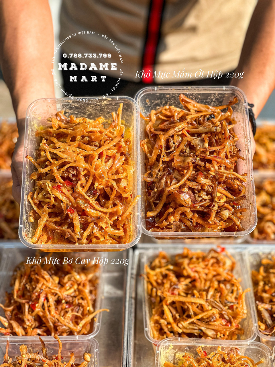 KHÔ MỰC MẮM ỚT