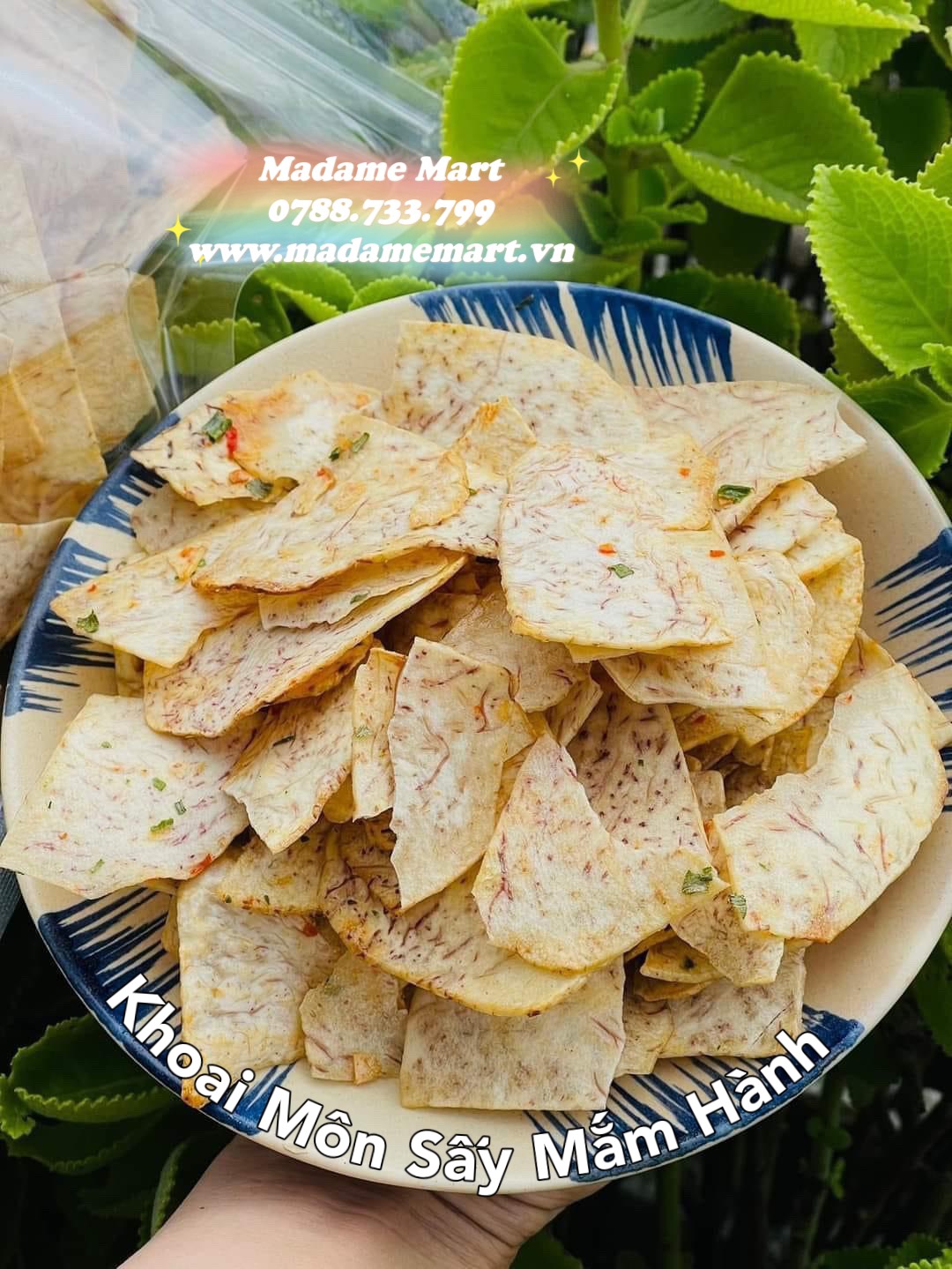 KHOAI MÔN SẤY HÀNH