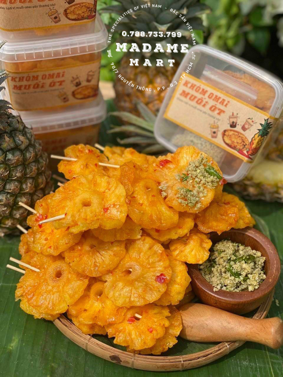 KHÓM ÔMAI MUỐI ỚT
