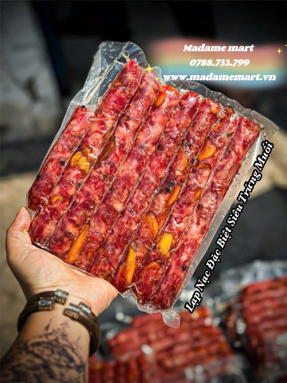 LẠP NẠC ĐẶC BIỆT SIÊU TRỨNG MUỐI (500G)