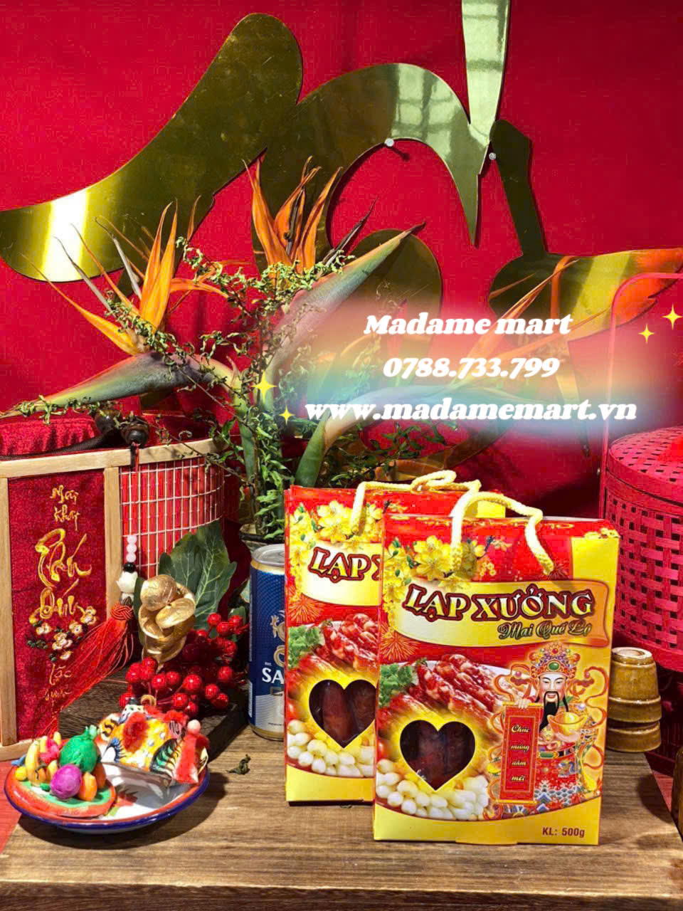 LẠP XƯỞNG MAI QUẾ LỘ MINI (500G)