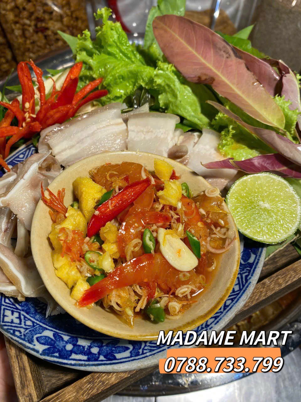 MẮM TÔM CHUA KHÓM TẮC (Hủ 700G)