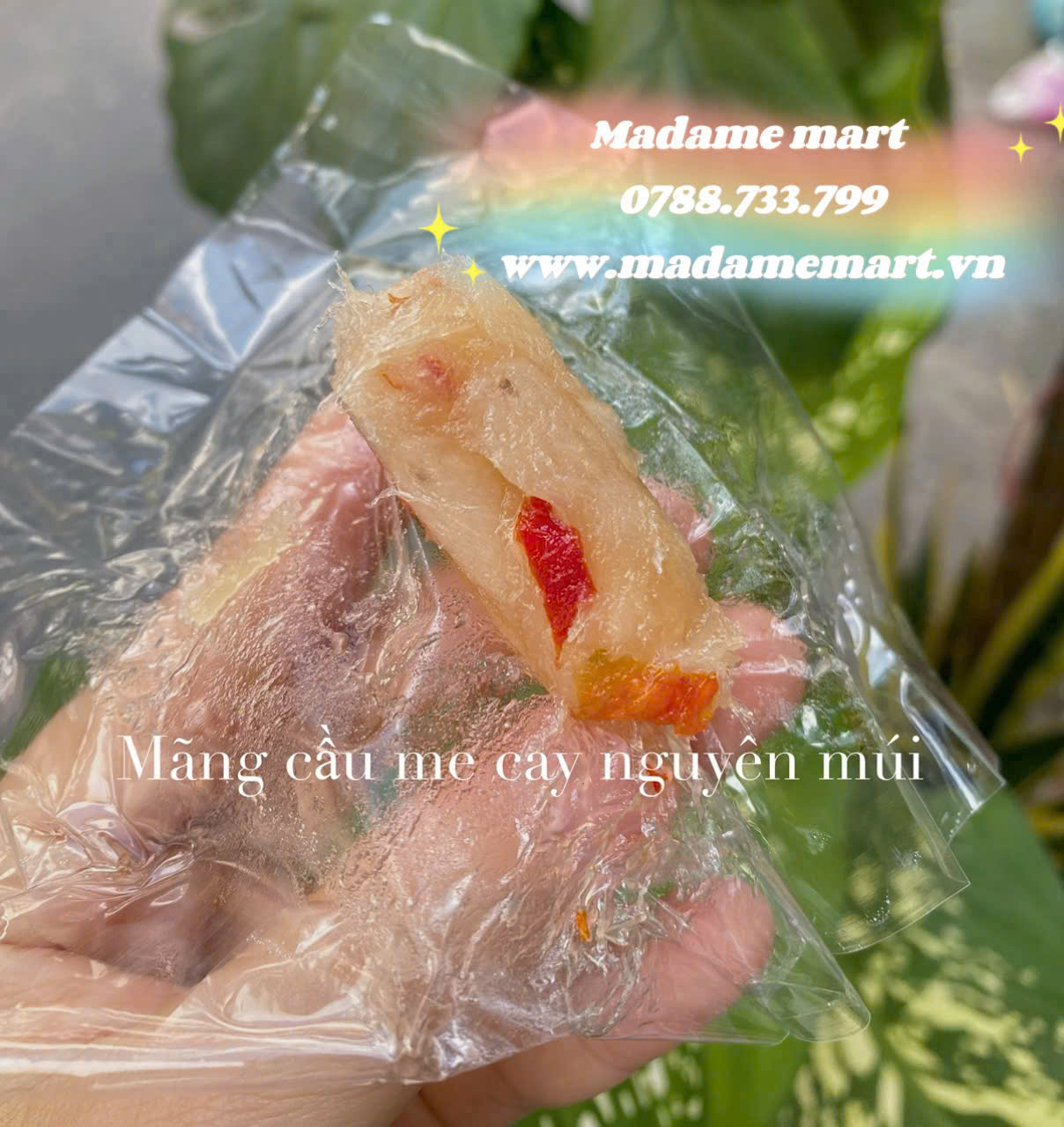 MÃNG CẦU ME CAY NGUYÊN MÚI ĐB (Hũ 350G)