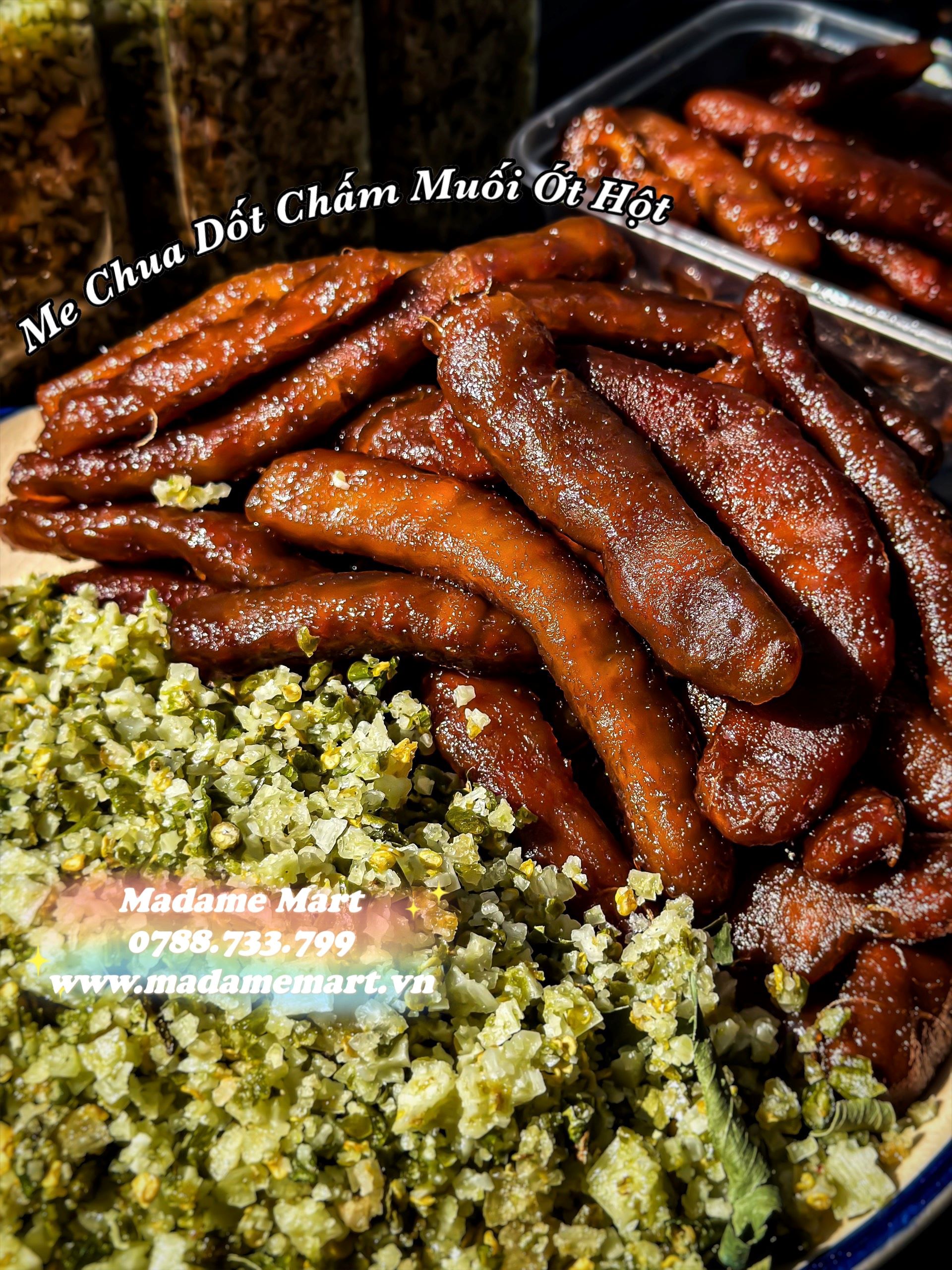 ME CHUA DỐT CHẤM MUỐI HỘT (HỘP 500G)