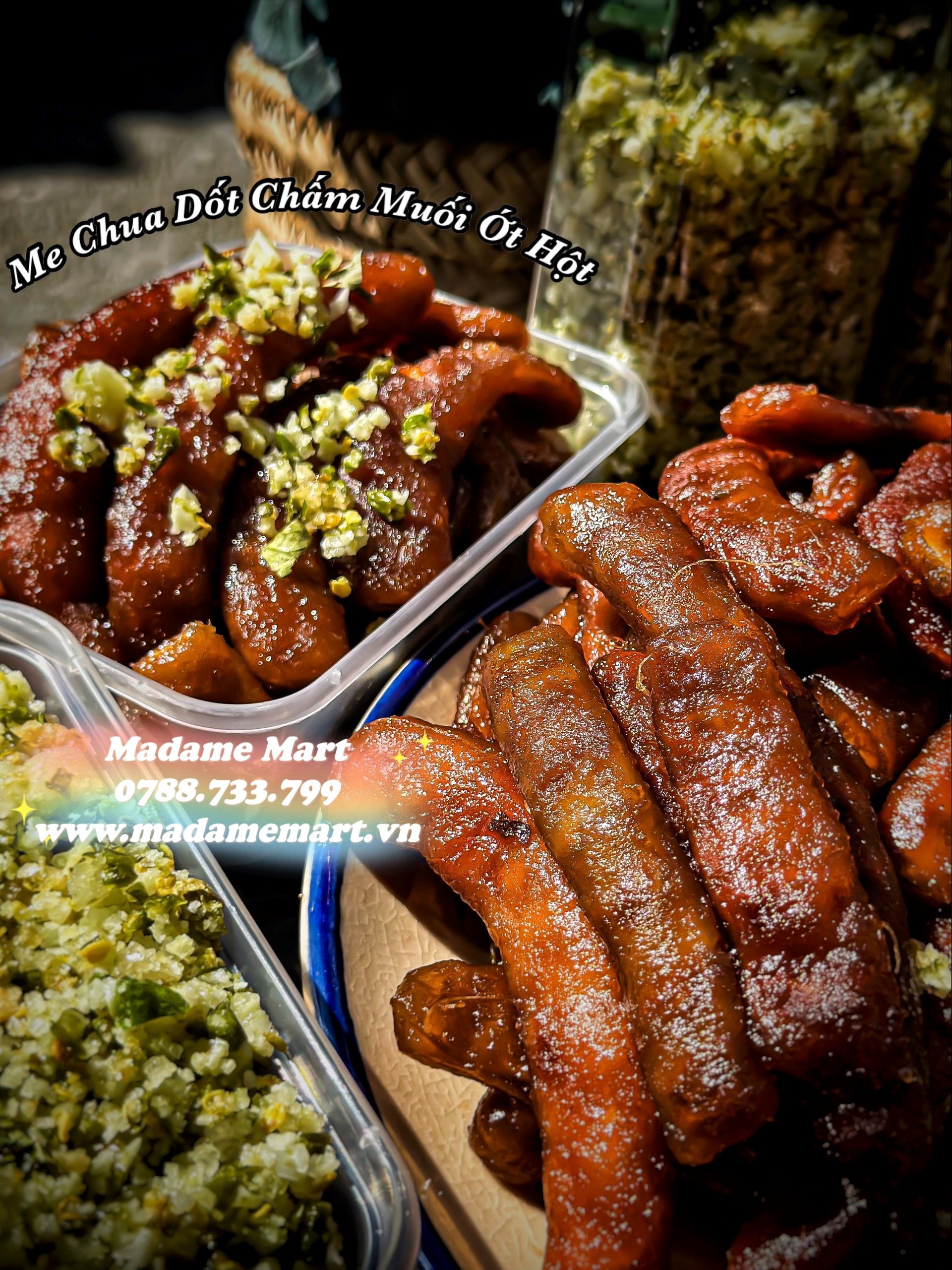 ME CHUA DỐT CHẤM MUỐI HỘT (HỘP 500G)